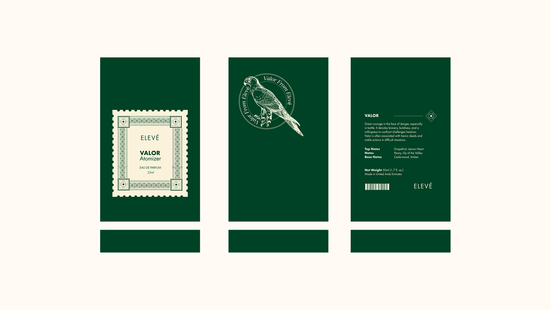 Elevé Packaging Flat Design