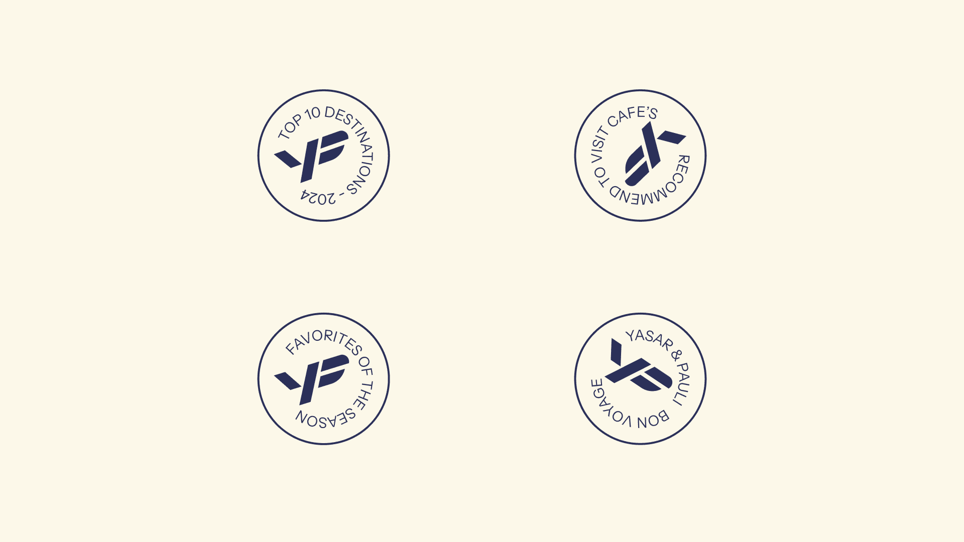 Yasar & Pauli Logo Lockups